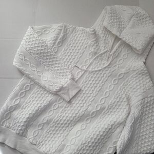 Unbranded White Hoodie